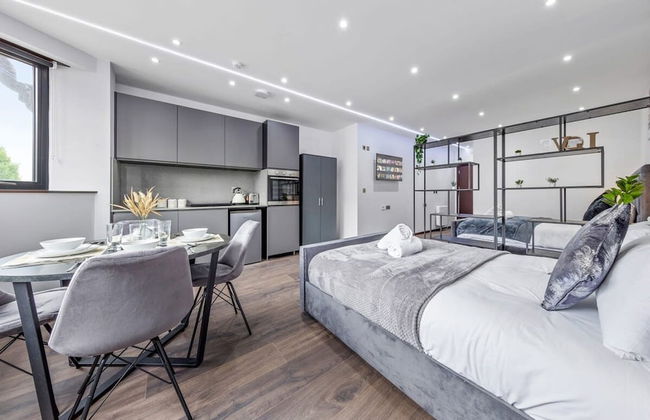 Serviced Studio Flat Near London Northern Line - Foto 23