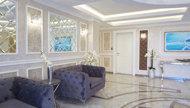 Sala de estar do lobby