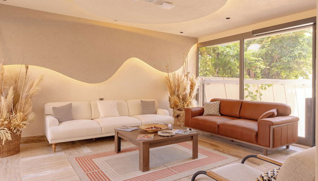 Sala de estar do lobby
