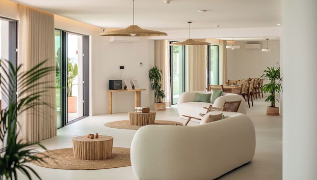 Sitzecke in der Lobby