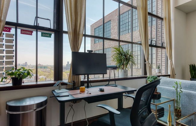 Sosuite 1BR Penthouse w W D Gym On-site Bar - Foto 39