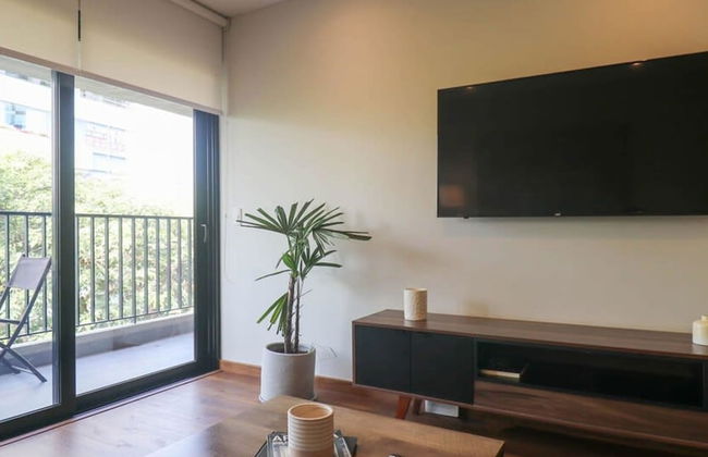 w Modern 1BR With Balcony in Miraflores - Foto 12