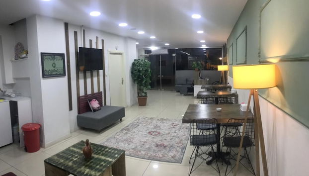 Sala de estar do lobby