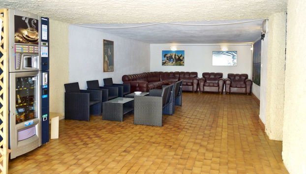 Sala de estar do lobby