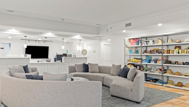 Sala de estar do lobby