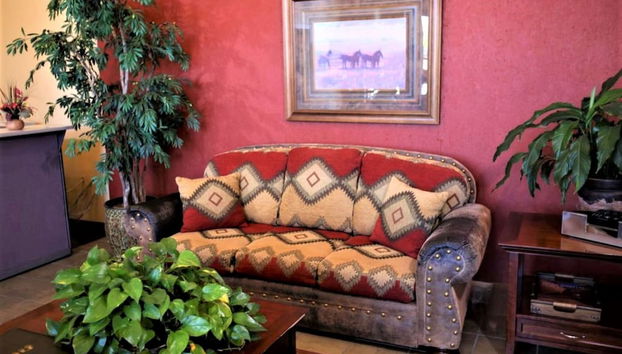 Sitzecke in der Lobby