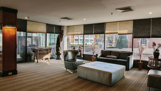 Sala de estar do lobby