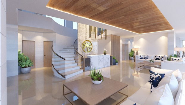 Sitzecke in der Lobby