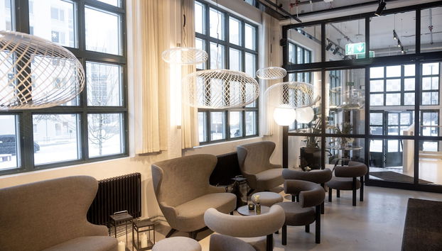 Sitzecke in der Lobby