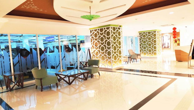 Sala de estar do lobby