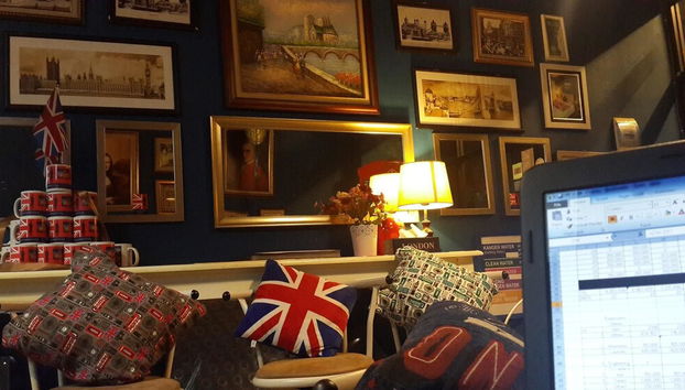 Sala de estar do lobby