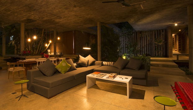 Sala de estar do lobby