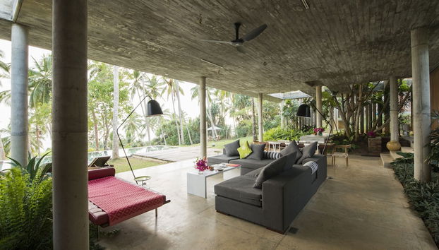 Sala de estar do lobby