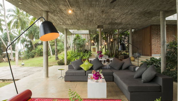 Sala de estar do lobby