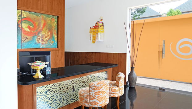 Zona de estar del vestíbulo