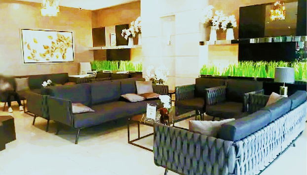 Sala de estar do lobby