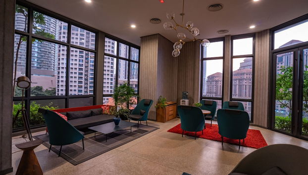 Salón en el vestíbulo