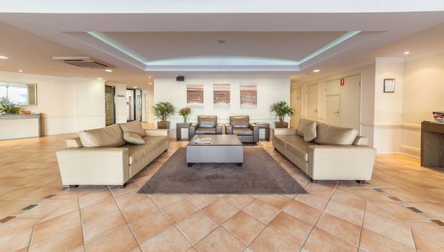 Sala de estar do lobby