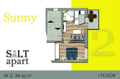 Photo 21 - Apartamenty SaltApart