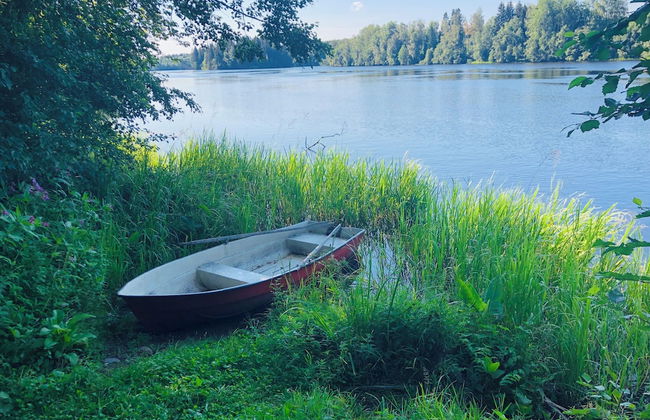 Tiny hut in the Forest Overlooking the River - Foto 17