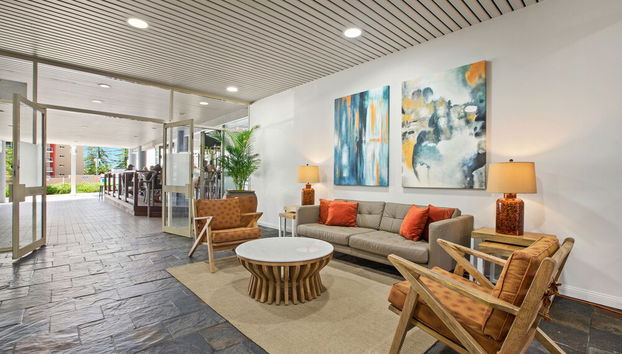 Sitzecke in der Lobby