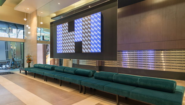 Sala de estar do lobby