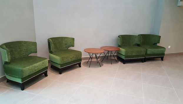 Sitzecke in der Lobby