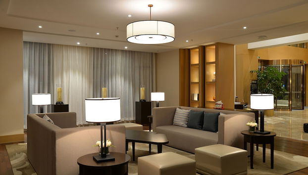Sitzecke in der Lobby