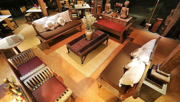 Sitzecke in der Lobby