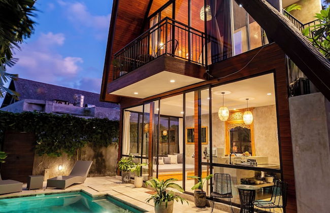 Azure 2BR Modern Private Pool Villa in Pererenan - Foto 30
