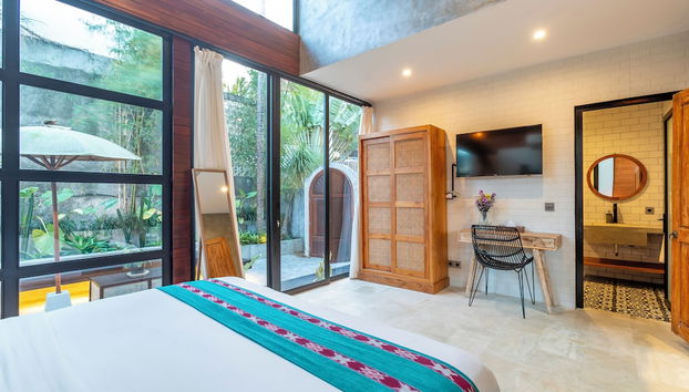 Azure 2BR Modern Private Pool Villa in Pererenan - Foto 2