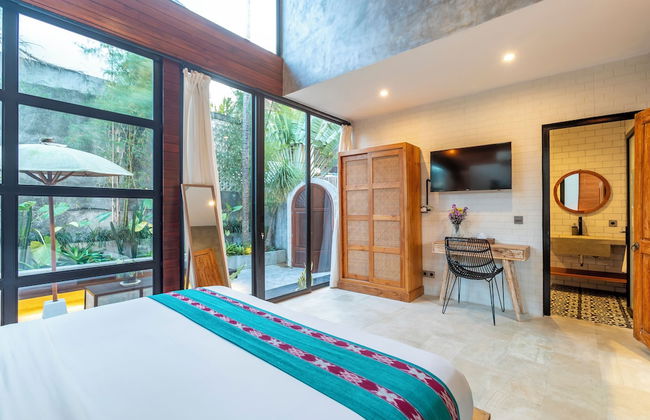 Azure 2BR Modern Private Pool Villa in Pererenan - Foto 2