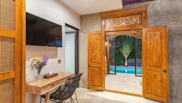 Azure 2BR Modern Private Pool Villa in Pererenan - Foto 5