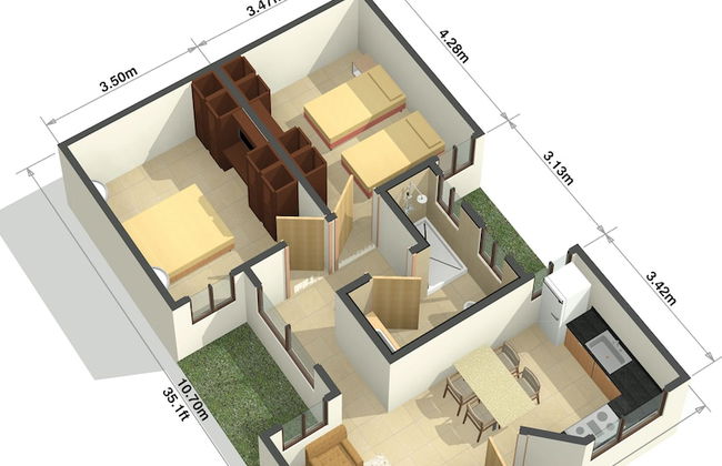 Hotel Residence Inn Suites Cristina - Foto 43