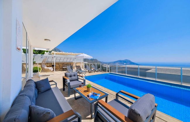 Villa Lumiere 3 Luxurious 5 bed Villa in Kiziltas Kalkan With sea Views - Foto 46