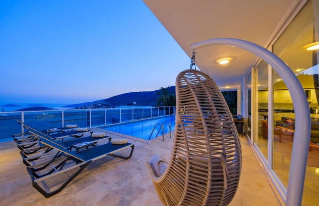 Villa Lumiere 3 Luxurious 5 bed Villa in Kiziltas Kalkan With sea Views - Foto 53