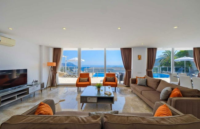 Villa Lumiere 3 Luxurious 5 bed Villa in Kiziltas Kalkan With sea Views - Foto 25