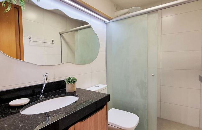 Apê na Pajuçara, AR na Sala, Fitness, Piscina & Kids - Foto 9