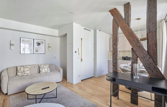 Charming 1bdr AC Le Marais Centre de Paris - Foto 1