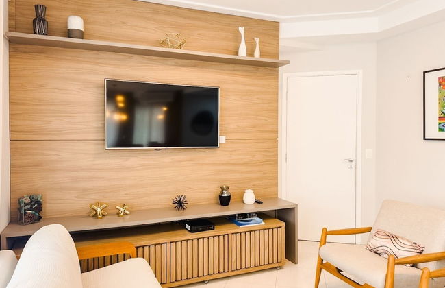 Apto moderno na Riviera - 350m da Praia - Foto 18