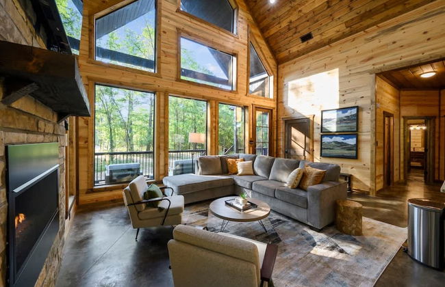 Luxurious Bright Modern Broken Bow Dream Retreat - Foto 8