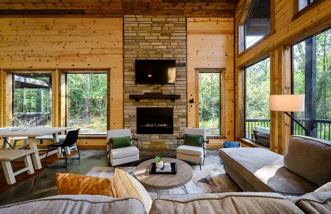 Luxurious Bright Modern Broken Bow Dream Retreat - Foto 7