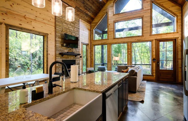Luxurious Bright Modern Broken Bow Dream Retreat - Foto 13