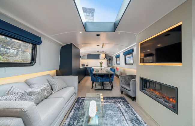Elegant houseboat near Canary Wharf - Photo 32