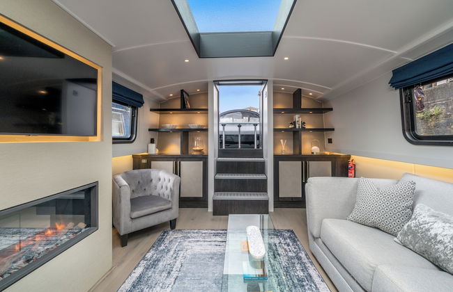 Elegant houseboat near Canary Wharf - Photo 28