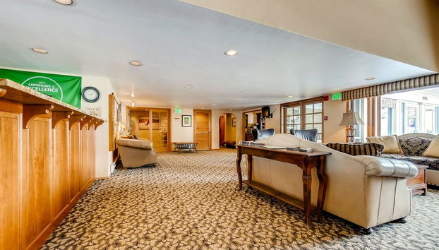 Sitzecke in der Lobby