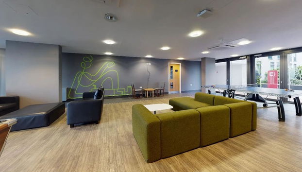 Sala de estar do lobby