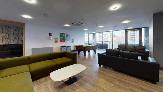 Sala de estar do lobby