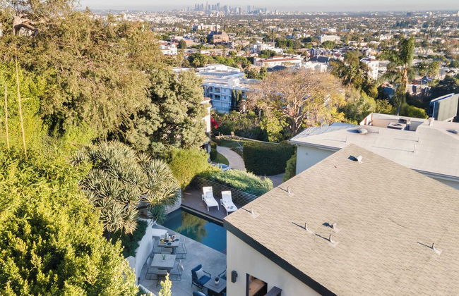 Kings Road West Hollywood Luxury Pool, Views, Firepit, Modern Design - Foto 46