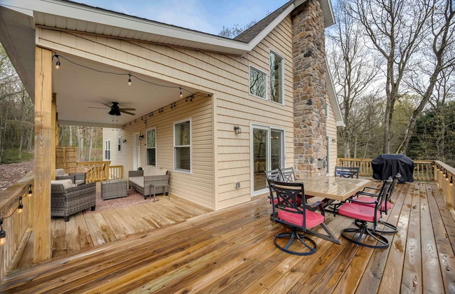 Bear Creek Bliss by Avantstay Sleeps 16 Game Room Deck Fire Pit - Foto 3